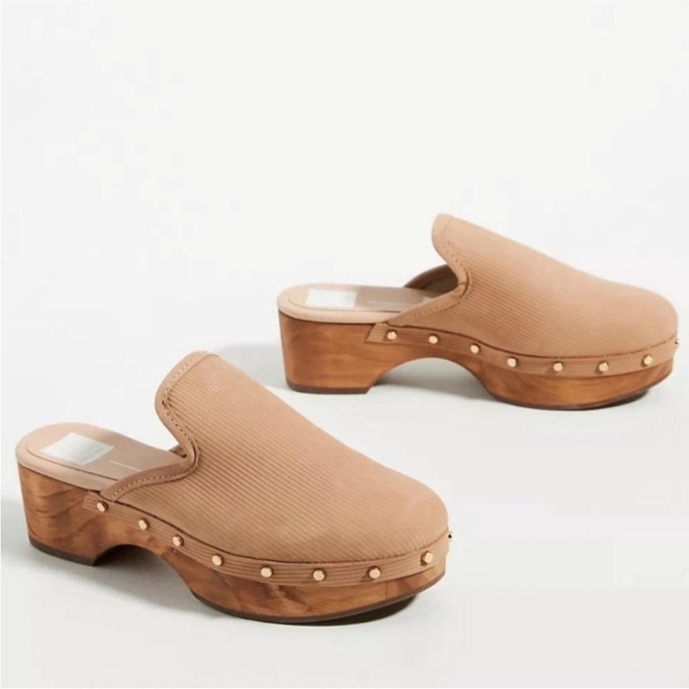 Dolce Vita Closen Clog - Tan Suede Nubuck